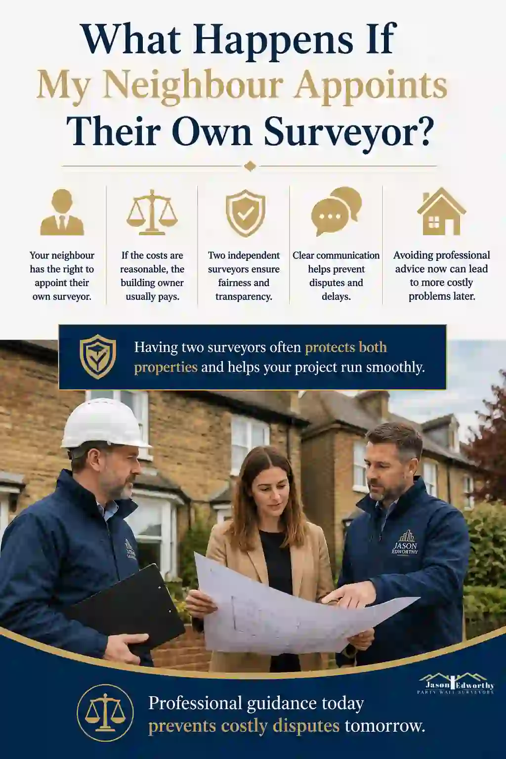 What Happens If My Neighbour Appoints Their Own Surveyor Knottingley?